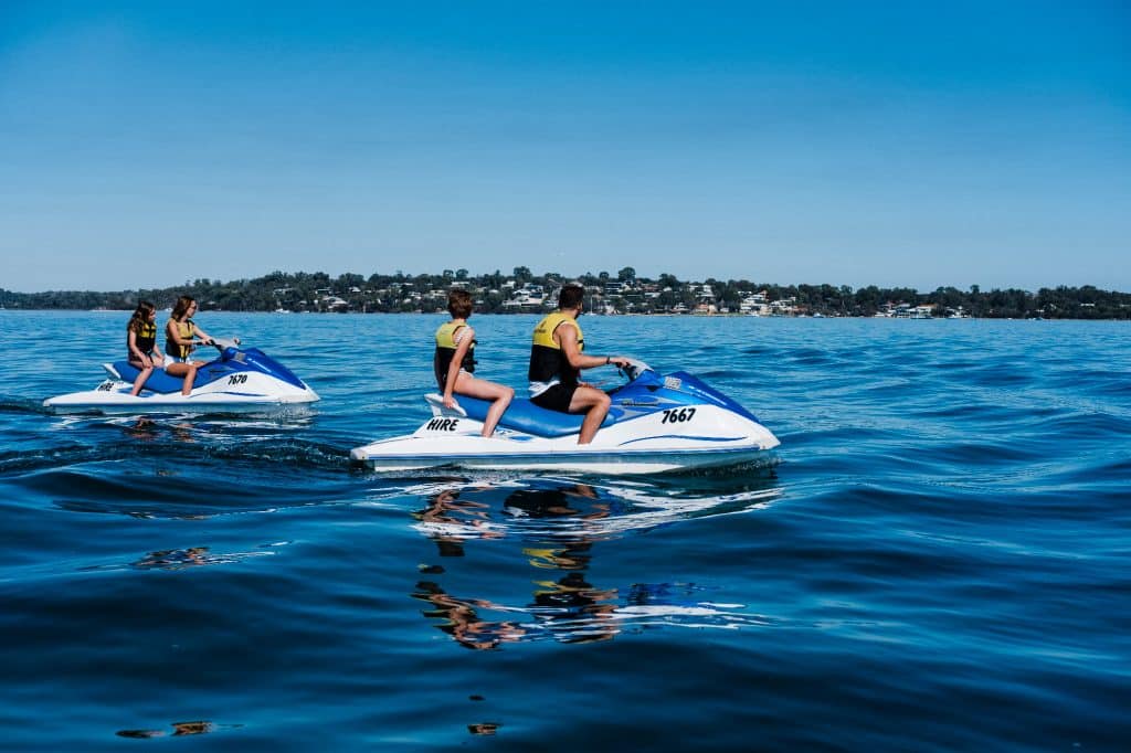 Jet-Skiing in Mandurah