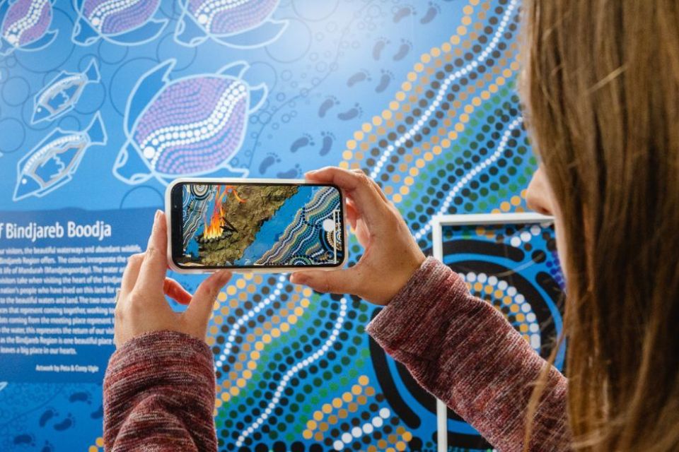 Augmented Reality Experience at the Mandurah Visitor Centre