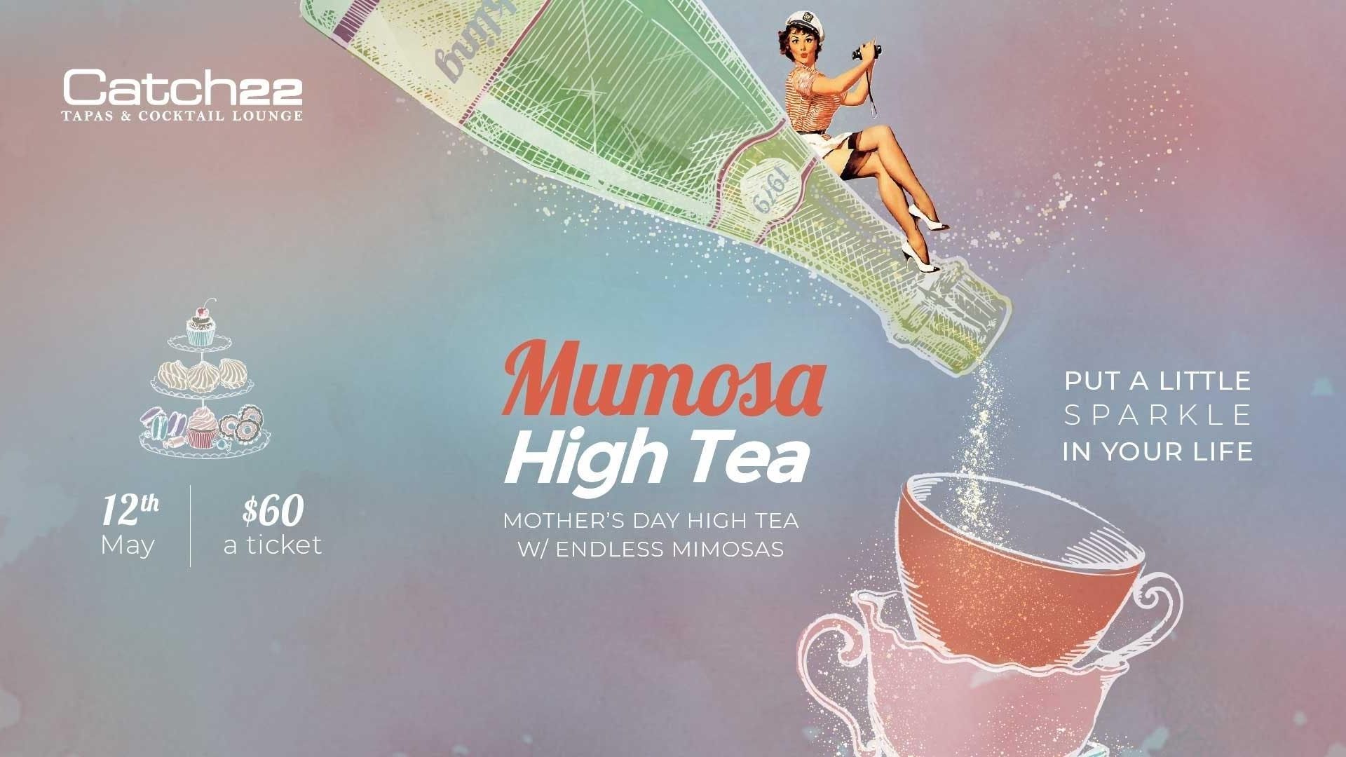 Catch22 Mandurah Mumosa High Tea for Mothers Day
