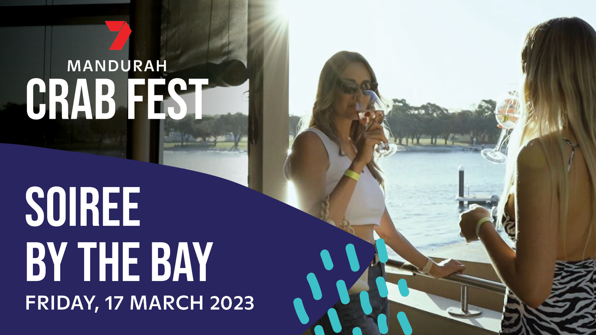 Soiree by the Bay Facebook event cover