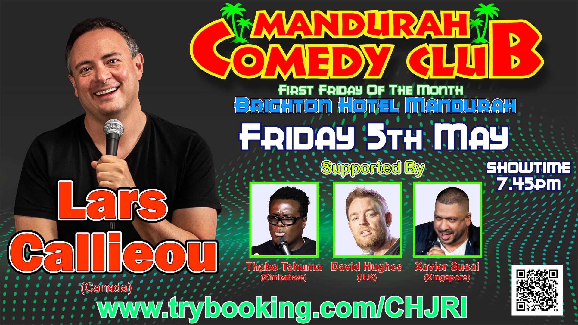 MANDURAH COMEDY CLUB FIRST FRIDAY OF THE MONTH 20230505 193000