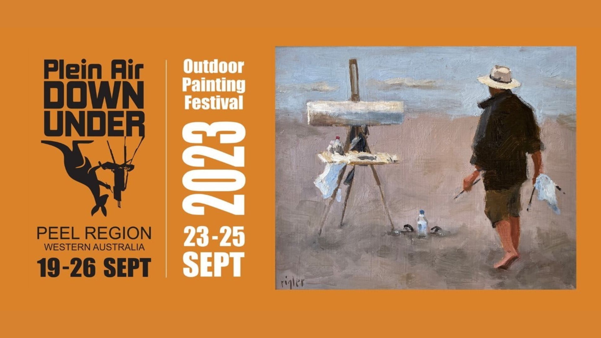 Plein Air Downunder Outdoor Painting Festival Mandurah 2023