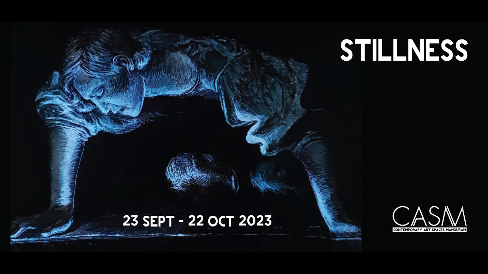Stillness Exhibition Sept 2023 at Contemporary Art Spaces Mandurah