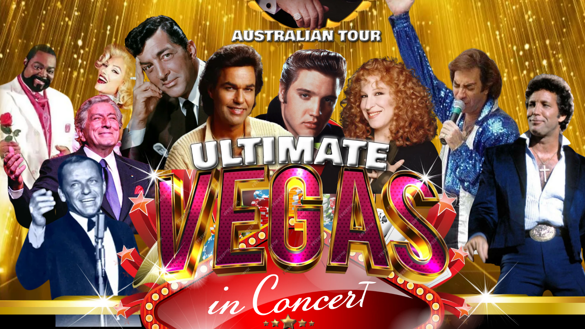 Ultimate Vegas in Concert at Mandurah Performing Arts Centre