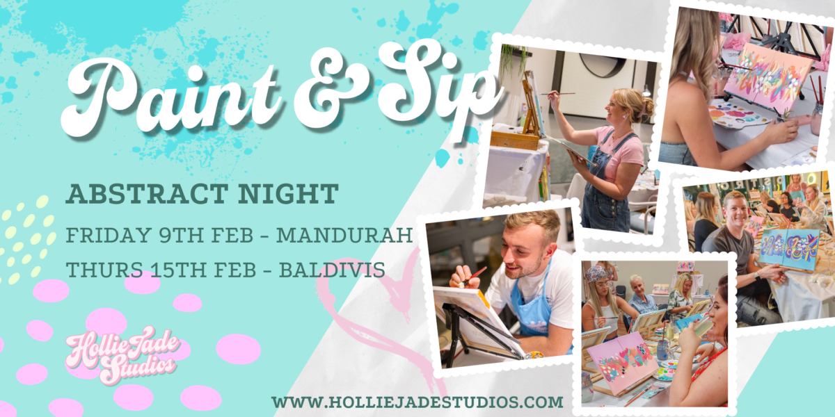 Paint and Sip – Abstract Night
