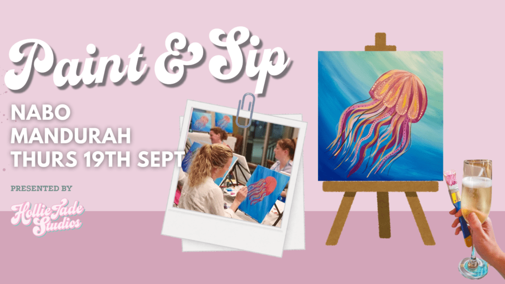 Poster of Paint and Sip at nabo Manduah